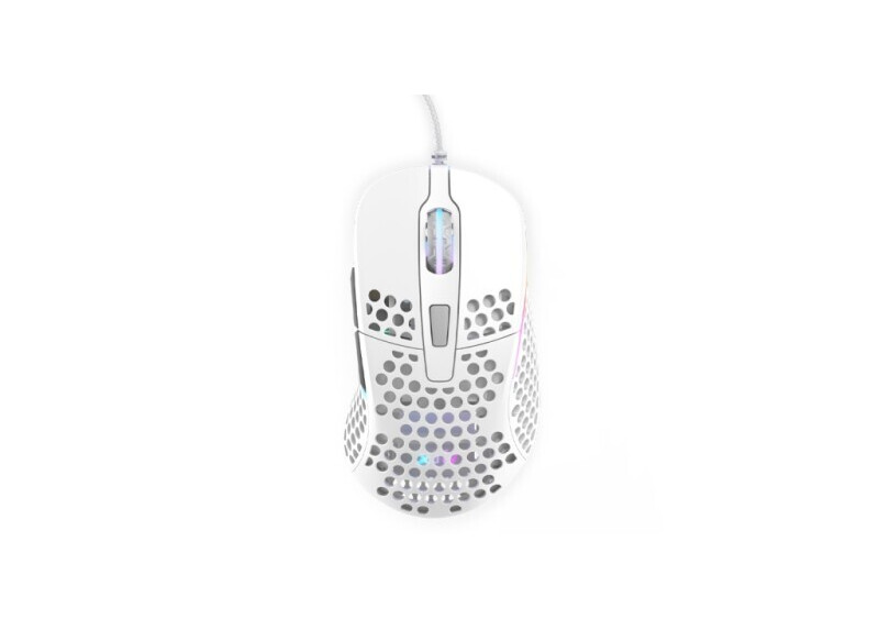 Xtrfy M4 Ultra Light - Optische Esport Gaming muis met RGB - Wit Xtrfy M4 Ultra Light - Optische Esport Gaming muis met RGB - Wit
