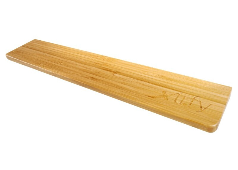 Xtrfy WR2 - polssteun van bamboo hout - Bruin Xtrfy WR2 - polssteun van bamboo hout - Bruin