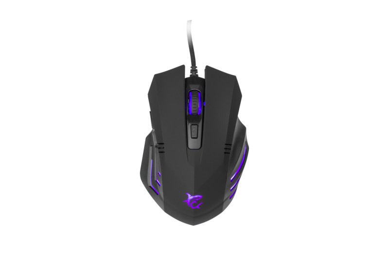 White Shark gaming muis GM-3006 Hannibal 2 zwart -3200 dpi White Shark gaming muis GM-3006 Hannibal 2 zwart -3200 dpi