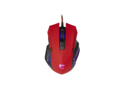 White Shark gaming muis GM-3006 Hannibal 2 rood -3200 dpi
