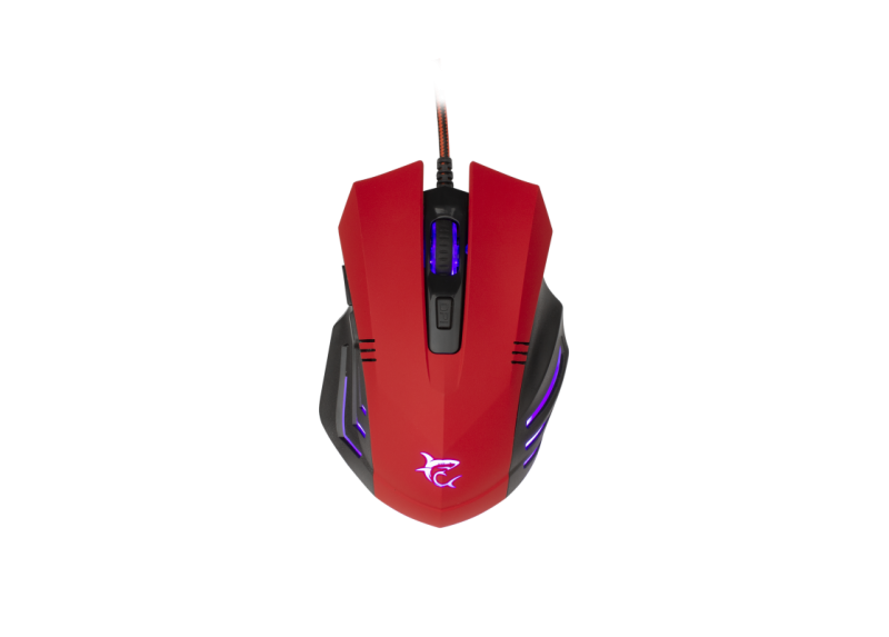White Shark gaming muis GM-3006 Hannibal 2 rood -3200 dpi White Shark gaming muis GM-3006 Hannibal 2 rood -3200 dpi