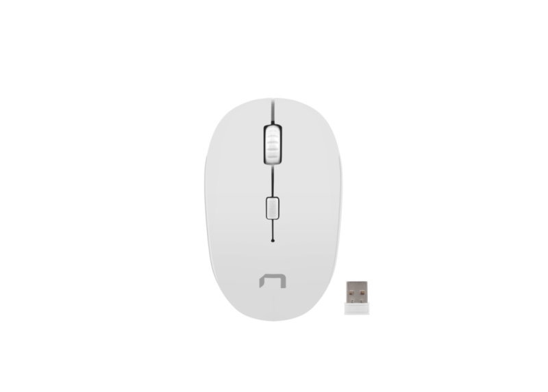 Natec Martin Draadloze Muis - 1600 DPI - Wit Natec Martin Draadloze Muis - 1600 DPI - Wit