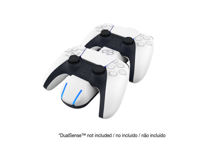 Playstation 5 - Oplaadstation voor 2 Sony PS5 DualSense controllers - Wit Playstation 5 - Oplaadstation voor 2 Sony PS5 DualSense controllers - Wit