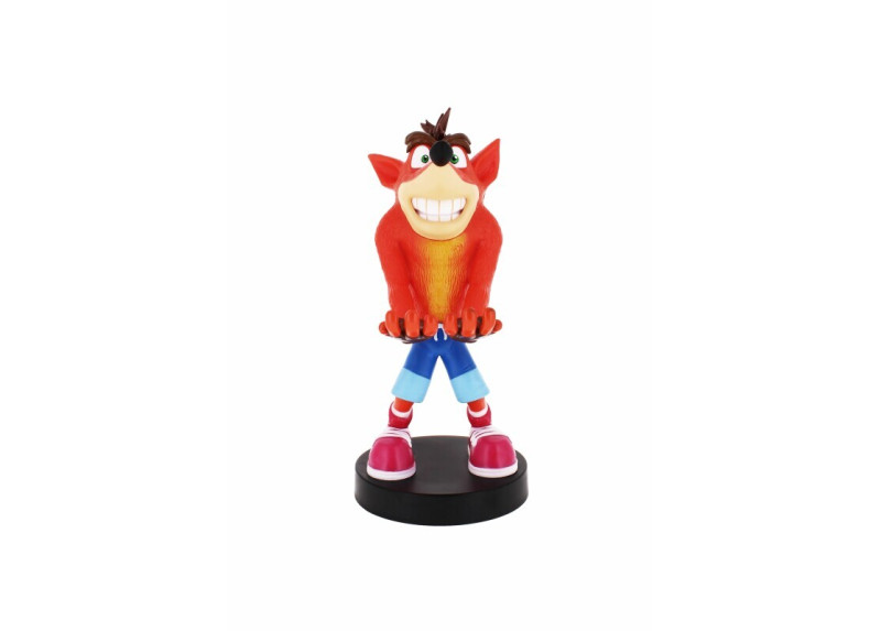 Cable Guy - Crash Bandicoot telefoonhouder - game controller stand met usb oplaadkabel 8 inch Cable Guy - Crash Bandicoot telefoonhouder - game controller stand met usb oplaadkabel 8 inch