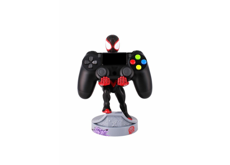 Cable Guy - Miles Morales Spiderman telefoonhouder - game controller stand met usb oplaadkabel 8 inch Cable Guy - Miles Morales Spiderman telefoonhouder - game controller stand met usb oplaadkabel 8 inch
