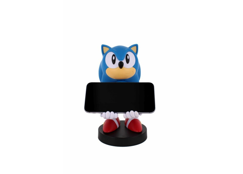 Cable Guy - Classic Sonic telefoonhouder - game controller stand met usb oplaadkabel 8 inch Cable Guy - Classic Sonic telefoonhouder - game controller stand met usb oplaadkabel 8 inch