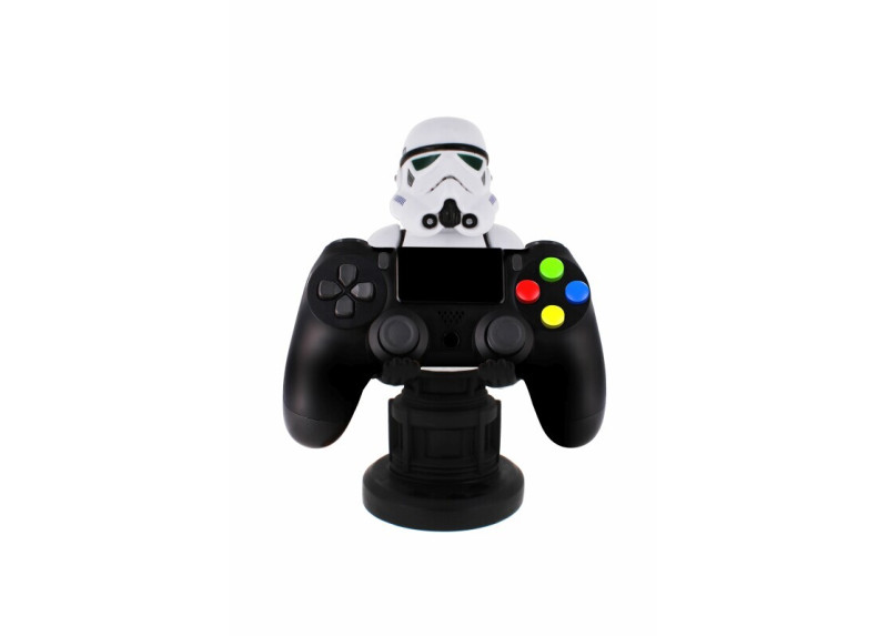Cable Guy - Stormtrooper telefoonhouder - game controller stand met usb oplaadkabel 8 inch Cable Guy - Stormtrooper telefoonhouder - game controller stand met usb oplaadkabel 8 inch