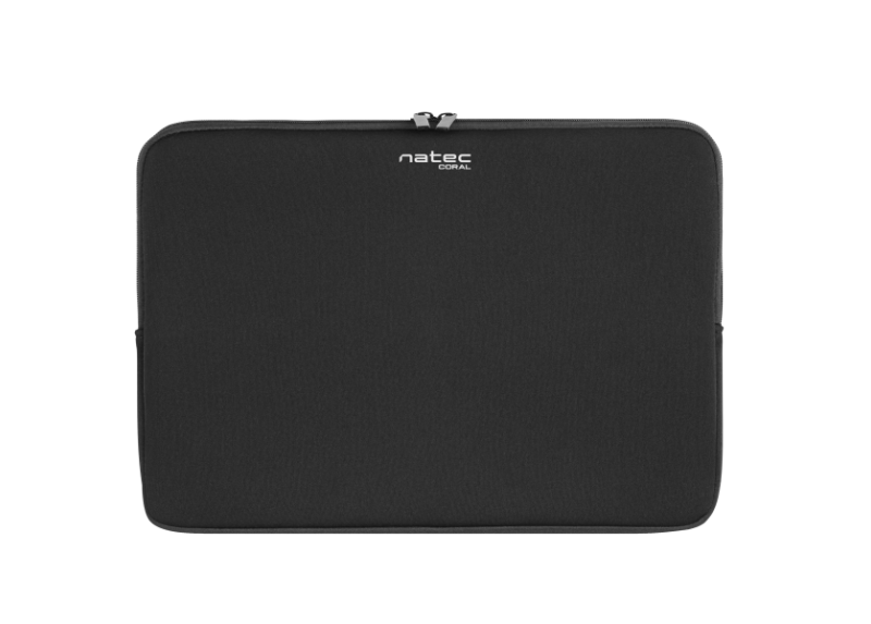 Natec Coral laptop sleeve voor 15.6 inch laptops - Zwart Natec Coral laptop sleeve voor 15.6 inch laptops - Zwart