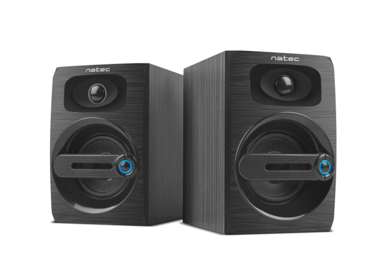 Natec Cougar speakers - Zwart Natec Cougar speakers - Zwart