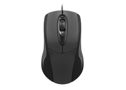 Natec Ruff bedrade muis met optische sensor - Zwart