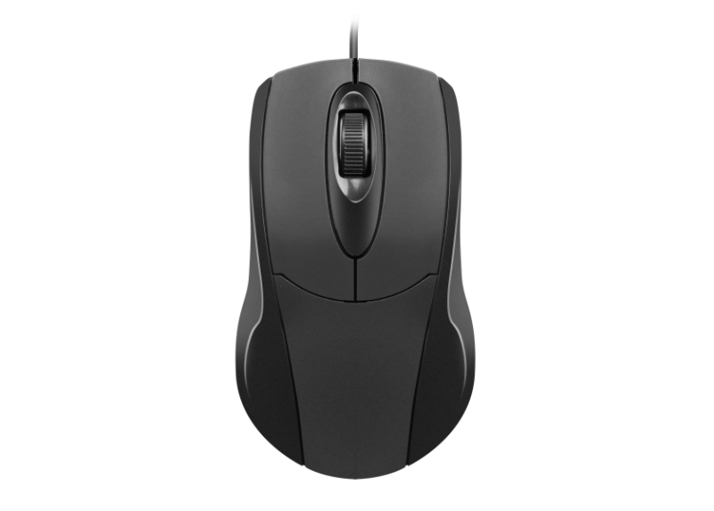 Natec Ruff bedrade muis met optische sensor - Zwart Natec Ruff bedrade muis met optische sensor - Zwart