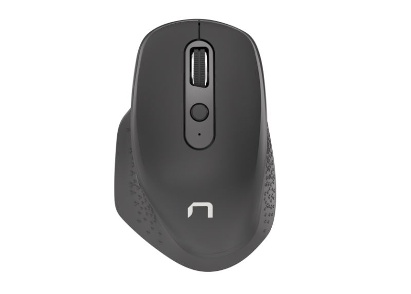 Natec Falcon draadloze ergonomischemuis met 3200 dpi en Bluetooth 5.0 - Zwart Natec Falcon draadloze ergonomischemuis met 3200 dpi en Bluetooth 5.0 - Zwart