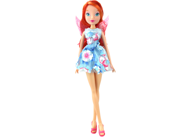Winx MAGICAL SHINE Bloom speelpop - 26cm Winx MAGICAL SHINE Bloom speelpop - 26cm