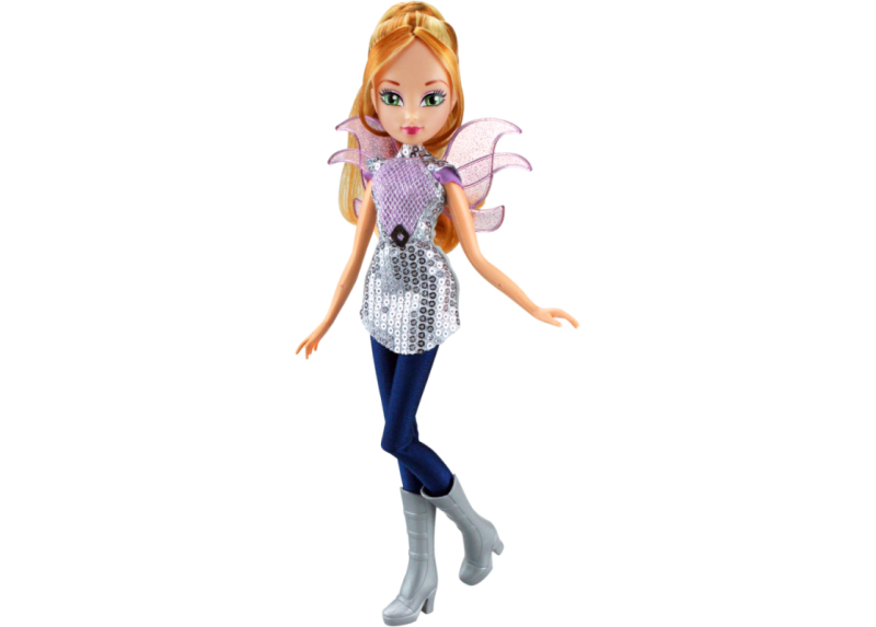 Winx STAR FASHION Flora speelpop - 26cm Winx STAR FASHION Flora speelpop - 26cm