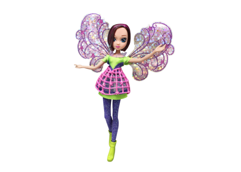 Winx COSMIC FAIRY Tecna speelpop - 26cm Winx COSMIC FAIRY Tecna speelpop - 26cm