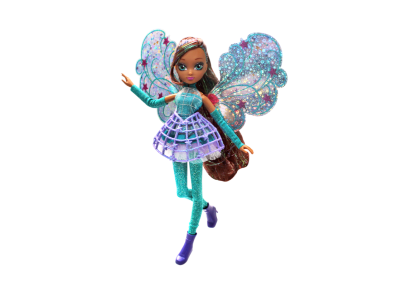 Winx COSMIC FAIRY Aisha/Layla speelpop - 26cm Winx COSMIC FAIRY Aisha/Layla speelpop - 26cm