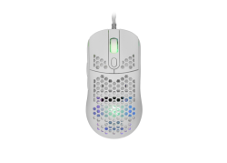 White Shark gaming muis galahad - 6400 DPI - wit - RGB