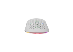 White Shark gaming muis galahad - 6400 DPI - wit - RGB
