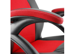 White Shark gaming stoel kings throne zwart-rood