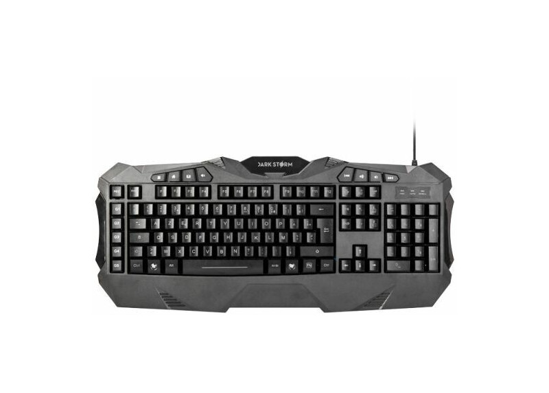 Under Control Dark Storm E-sport - Blast Gaming toetsenbord Frans Azerty Lay-out met 7 kleuren verlichting - Zwart Under Control Dark Storm E-sport - Blast Gaming toetsenbord Frans Azerty Lay-out met 7 kleuren verlichting - Zwart
