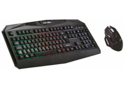 Under Control Dark Storm E-sport - Twister Gaming combo - Toetsenbord en muis Frans Azerty Lay-out met 6 kleuren verlichting - Z