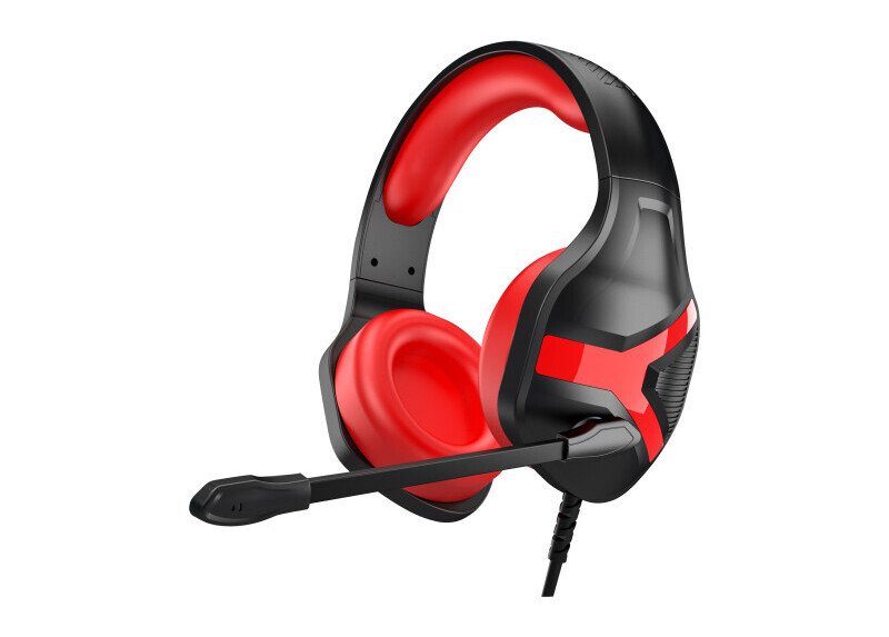 Rampage RM-X1 PYTHON PC Gaming Headset met 3.5mm jack aansluiting - Zwart/Rood Rampage RM-X1 PYTHON PC Gaming Headset met 3.5mm jack aansluiting - Zwart/Rood