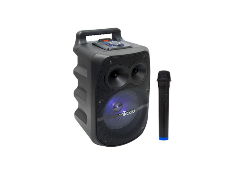 Mikado bluetooth sound system met draadloze microfoon MD-83KP Mikado bluetooth sound system met draadloze microfoon MD-83KP
