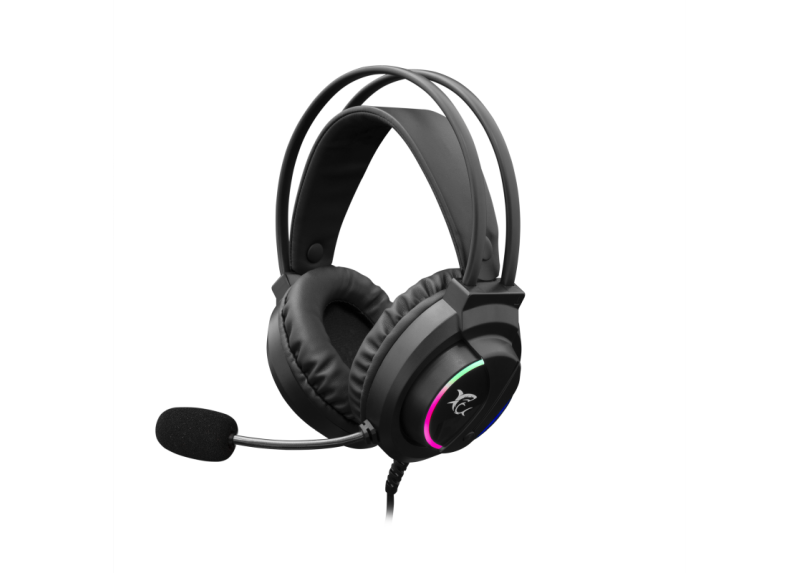 White Shark WOLF GH-2044 USB Gaming Headset voor PS4 en PC met RGB verlichting - Zwart White Shark WOLF GH-2044 USB Gaming Headset voor PS4 en PC met RGB verlichting - Zwart