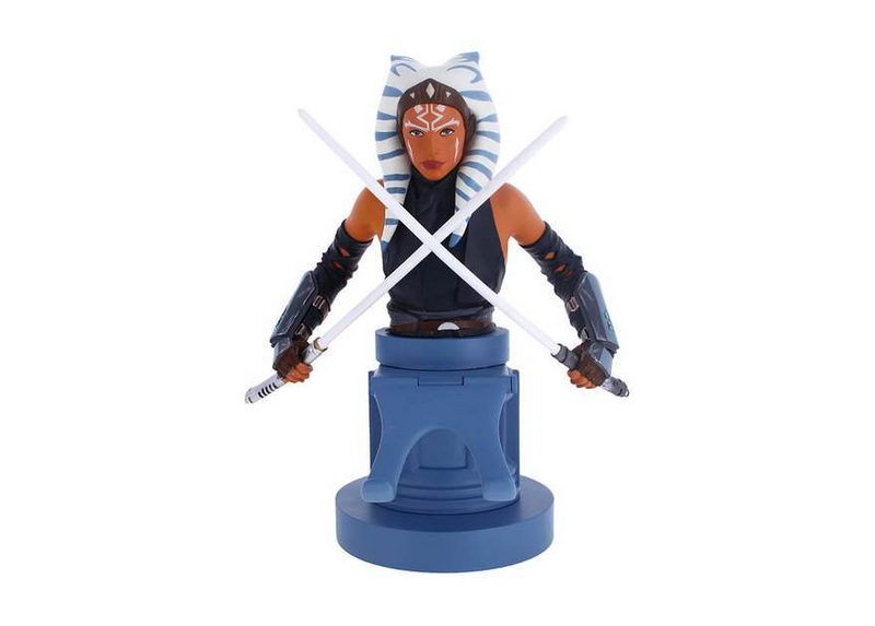 Cable Guy Ahsoka Tano (The Mandalorian) telefoon en game controller houder met usb oplaadkabel Cable Guy Ahsoka Tano (The Mandalorian) telefoon en game controller houder met usb oplaadkabel