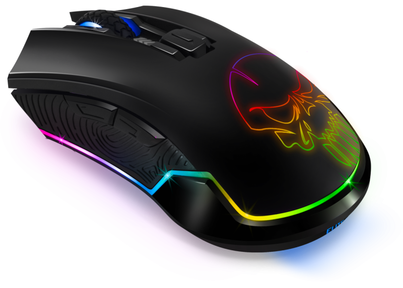 Elite M20 Draadloze Gaming muis met RGB verlichting - Zwart Elite M20 Draadloze Gaming muis met RGB verlichting - Zwart