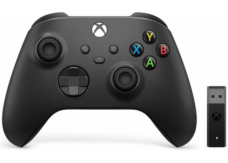 Microsoft Xbox Series X Wireless Controller + Adapter for Windows 10 (XSX) Microsoft Xbox Series X Wireless Controller + Adapter for Windows 10 (XSX)