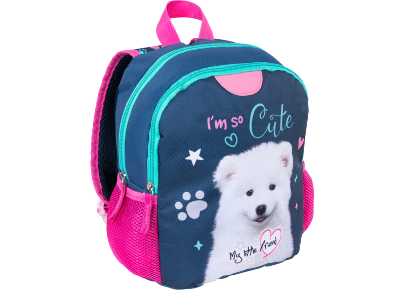 Rugzak hond I am so cute 30 cm hoog Rugzak hond I am so cute 30 cm hoog