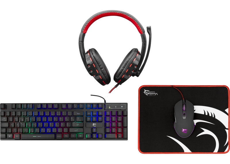 White Shark GC-4104 COMANCHE-3 PC Gaming combo 4 in 1 White Shark GC-4104 COMANCHE-3 PC Gaming combo 4 in 1