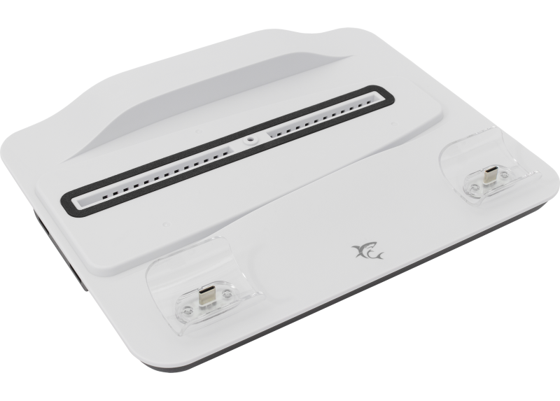 White Shark PS5 cooling stand met 2 oplaadstations Guard White Shark PS5 cooling stand met 2 oplaadstations Guard