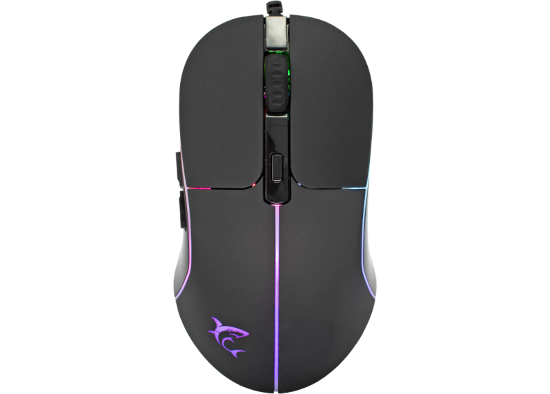 White Shark Gaming muis Warlock - RGB - 6400 dpi White Shark Gaming muis Warlock - RGB - 6400 dpi