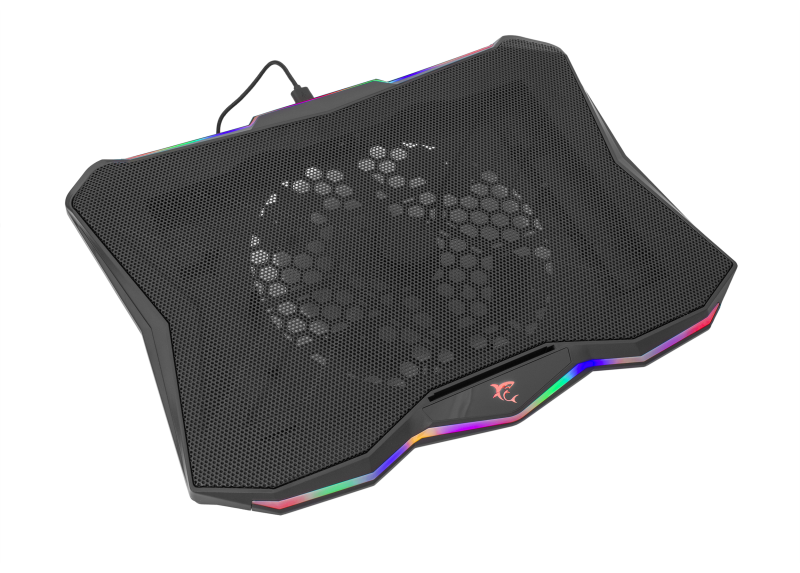 White Shark Glacier RGB notebook koeler - 17,3 inch White Shark Glacier RGB notebook koeler - 17,3 inch