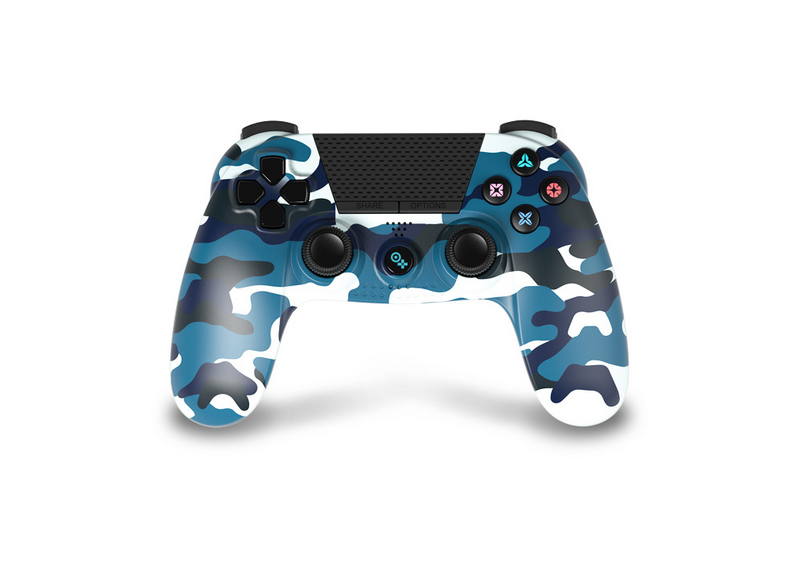 Under control Bluetooth Controller geschikt voor PS4 - Urban Blue Camo Under control Bluetooth Controller geschikt voor PS4 - Urban Blue Camo
