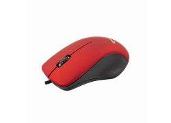 SBOX M-958 Optische Muis met Gevlochten USB kabel Rood
