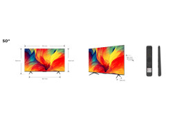 TCL 50QLED780 | 50&#039;&#039; Ultra HD 4K | QLED Smart TV | Wifi & Google TV | HDR10 | 60Hz