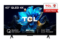 TCL 43P7K 43" | Ultra HD 4K QLED Smart TV (2025) | Google TV + Wifi | Dolby Vision & HDR10 | Quantum Dot Technologie | 60Hz