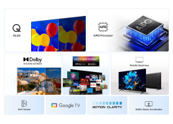 TCL 43P7K 43" | Ultra HD 4K QLED Smart TV (2025) | Google TV + Wifi | Dolby Vision & HDR10 | Quantum Dot Technologie | 60Hz