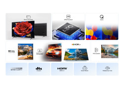 TCL 55P7K 55" | Ultra HD 4K QLED Smart TV (2025) | Google TV + Wifi | Dolby Vision & HDR10 | 60Hz