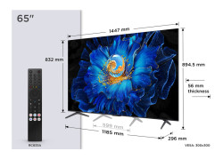TCL 65C6KS 65" | Ultra HD 4K QD-Mini LED Smart TV (2025) | Google TV + Wifi | Dolby Vision IQ | Local Dimming | 60Hz