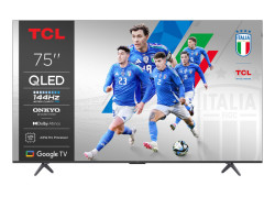 TCL 75P8K 75" | Ultra HD 4K QLED Smart TV (2025) | Google TV + Wifi | Dolby Vision & HDR10 | Quantum Dot Technologie | 120Hz