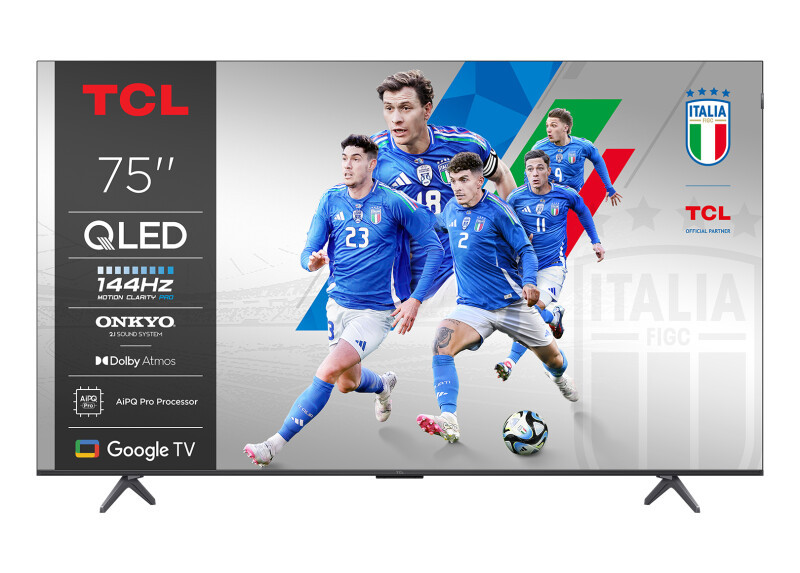TCL 75P8K 75" | Ultra HD 4K QLED Smart TV (2025) | Google TV + Wifi | Dolby Vision & HDR10 | Quantum Dot Technologie | 120Hz