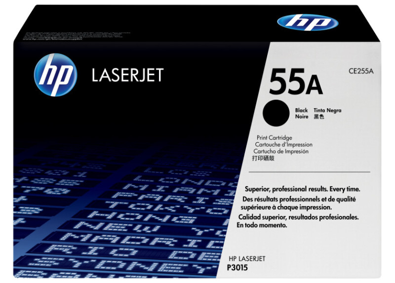 HP 55A originele zwarte LaserJet tonercartridge
