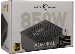 White Shark Admiral | 850 Watt Gold ATX 3.0 PSU | PCIe 5.0 | Power Supply | Voeding