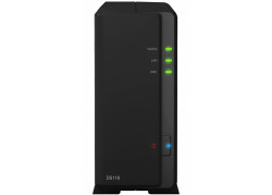 Synology DiskStation DS118 NAS 2TB | 1 Drive Bay | Inclusief 2TB HDD | Zwart