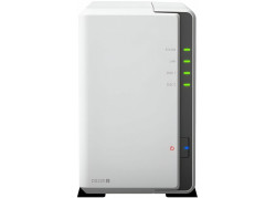 Synology DiskStation DS220J NAS 4TB | 2 Drive Bay | Inclusief 2 x 2TB HDD | Wit