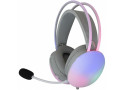 White Shark Firefly RGB | On-Ear Gaming Headset | 3,5mm Connector & USB-A | Wit